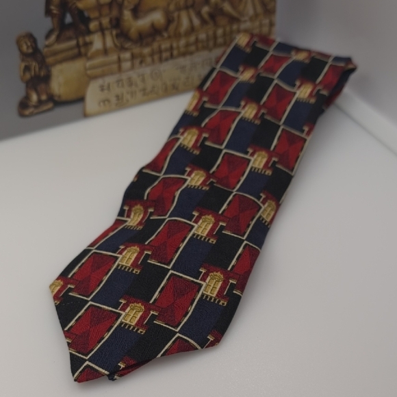 Ermenegildo Zegna Red and Blue Ties Accessories - Picture 2 of 7